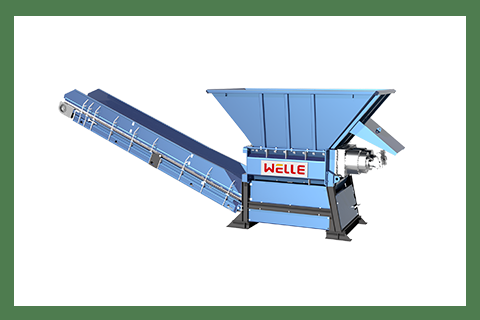 雙軸撕碎機 引進德國EUREC技術 垃圾撕碎機